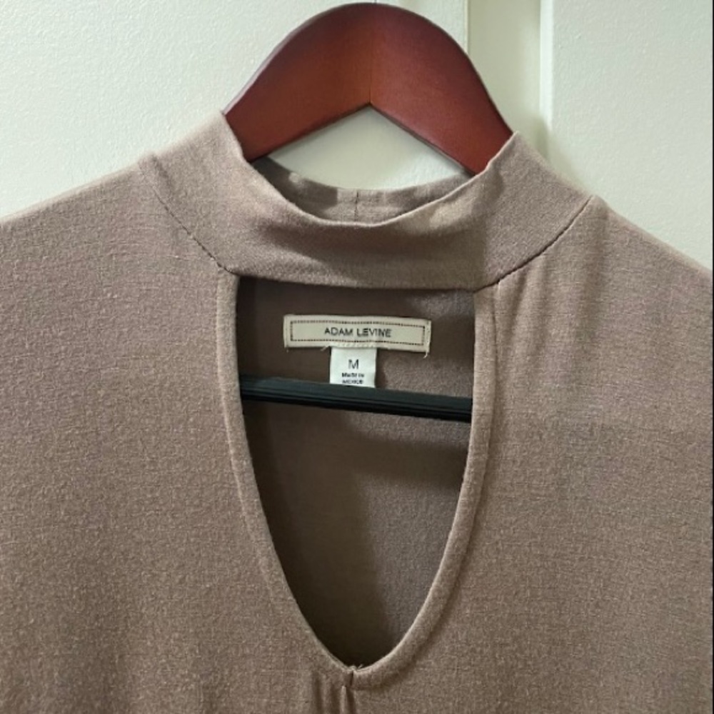 Gently Worn Beige Adam Levine Top Size M
